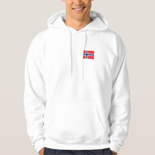 Norwegian Flag Scandinavian Hoodie