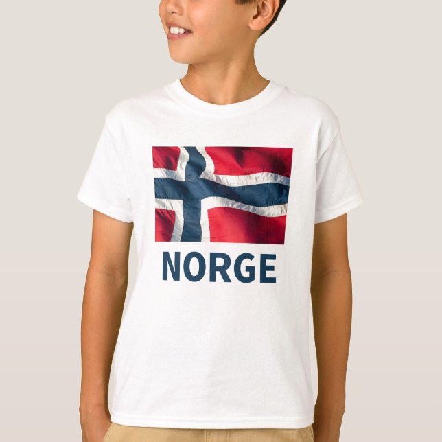 Norwegian Flag T-Shirt (Front)