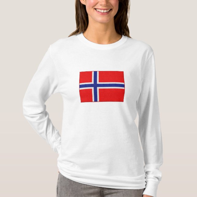 Norwegian Flag T-Shirt (Front)