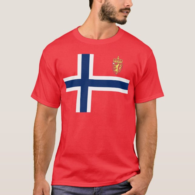 Norwegian flag T-Shirt (Front)