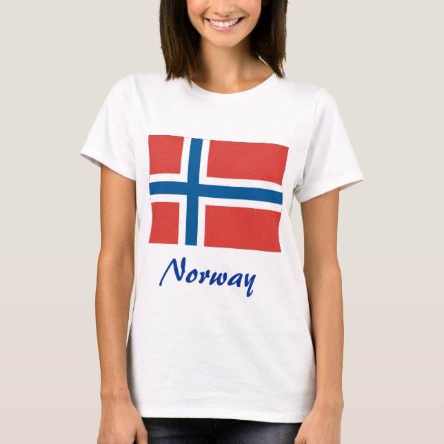 Norwegian Flag T-Shirt (Front)