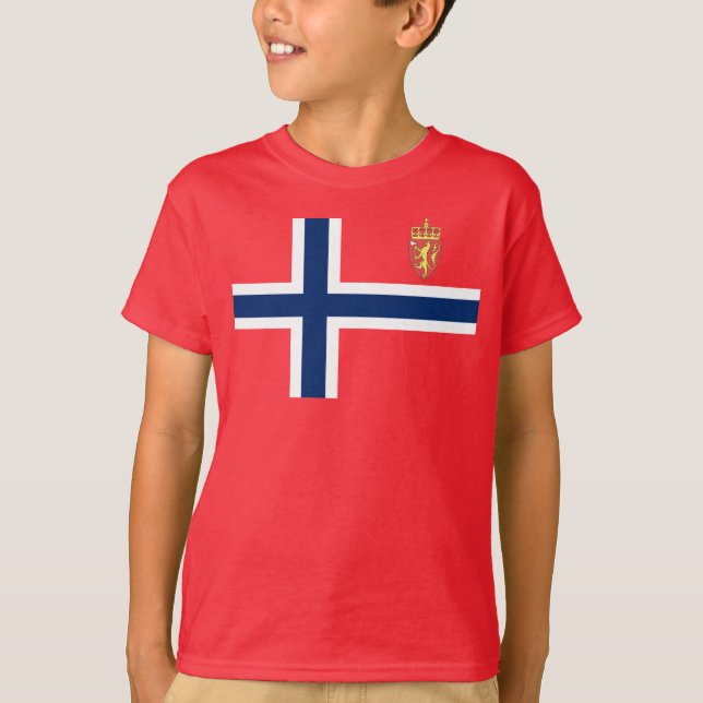 Norwegian flag T-Shirt (Front)