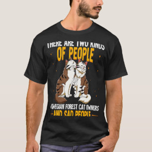 Norwegian Forest Cat 4 T-Shirt