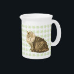 Norwegian forest cat drink pitcher<br><div class="desc">Norwegian forest cat</div>