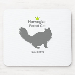 Norwegian Forest Cat g5 Mouse Pad