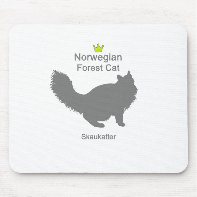 Norwegian Forest Cat g5 Mouse Pad (Front)