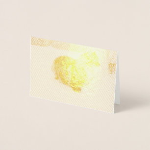 norwegian forest cat in snow foil card