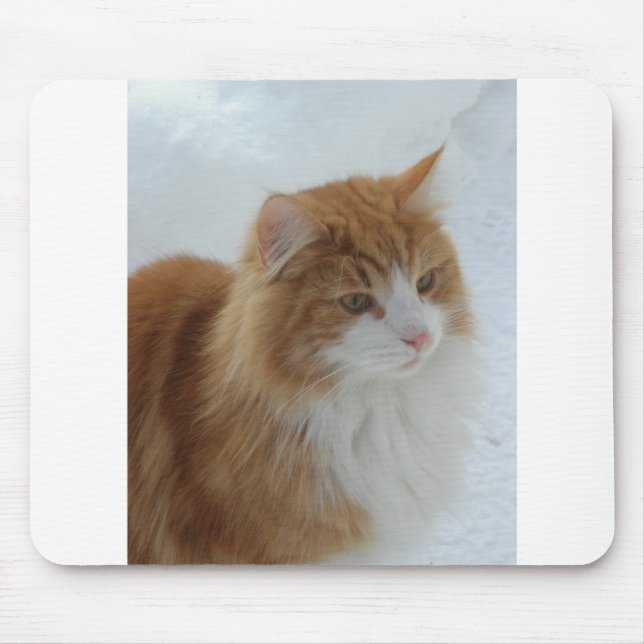 Norwegian_Forest_Cat Mouse Pad (Front)