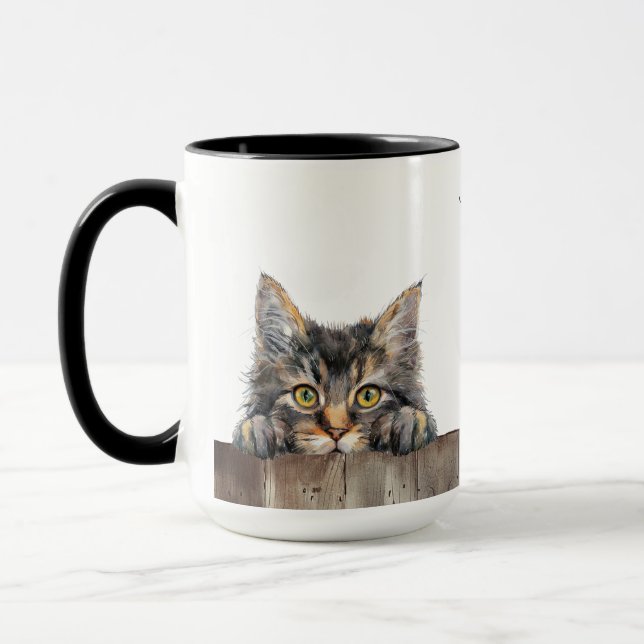 Norwegian Forest Cat Mug (Left)