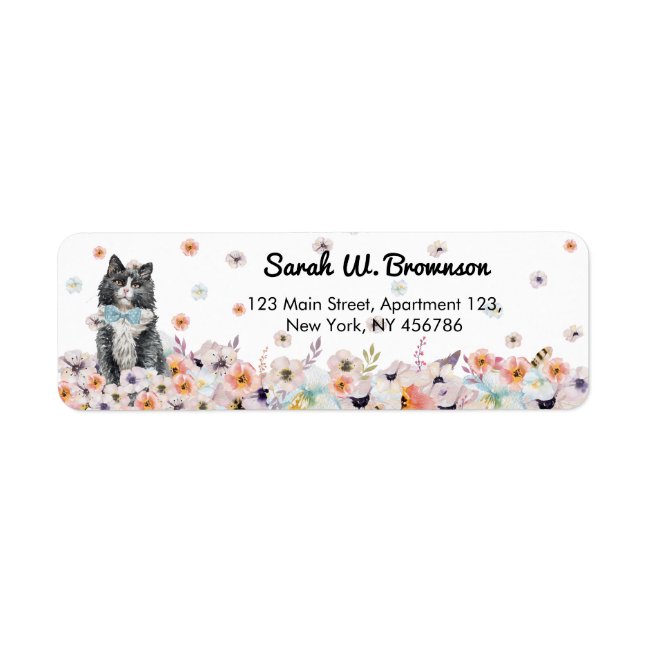 Norwegian Forest Cat Norsk Kitten Label