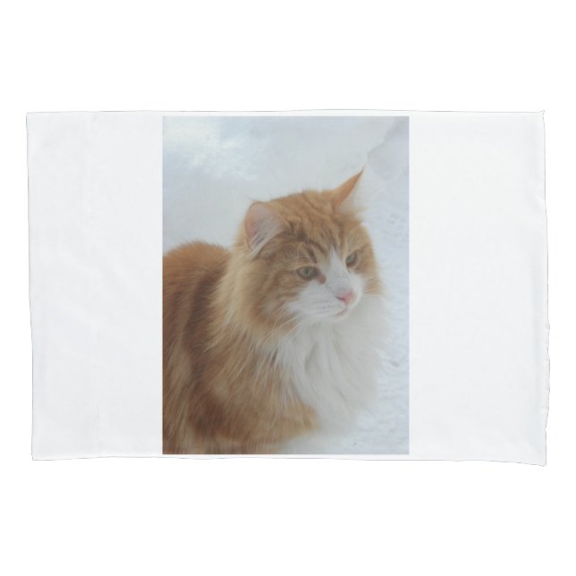Norwegian_Forest_Cat Pillow Case (Front)