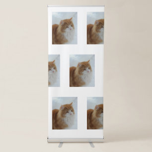 Norwegian Forest Cat Retractable Banner