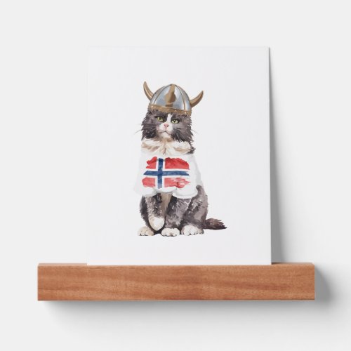 Norwegian Forest Cat Viking Picture Ledge