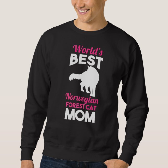 Norwegian Forest Mom Sweatshirt (Front)