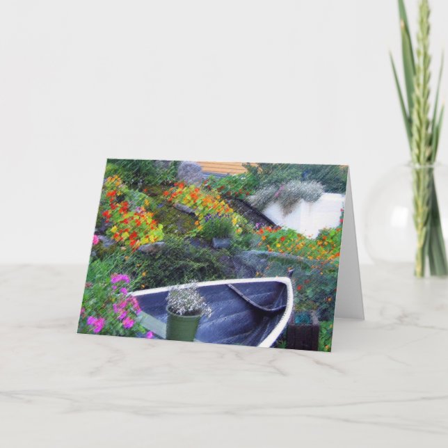 "Norwegian Garden" Card (Front)