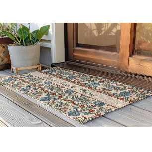 Norwegian Garden, custom Doormat