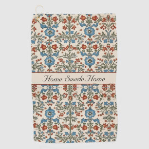 Norwegian Garden, custom Golf Towel