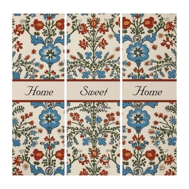 Norwegian Garden, custom Triptych (Front)