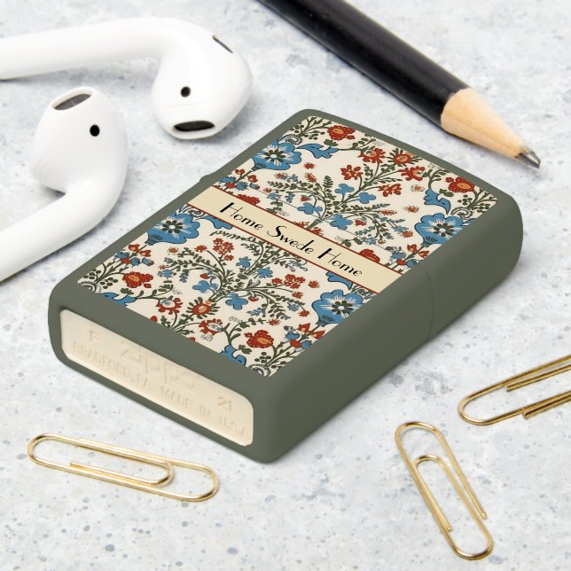 Norwegian Garden, custom Zippo Lighter (On Table 2)