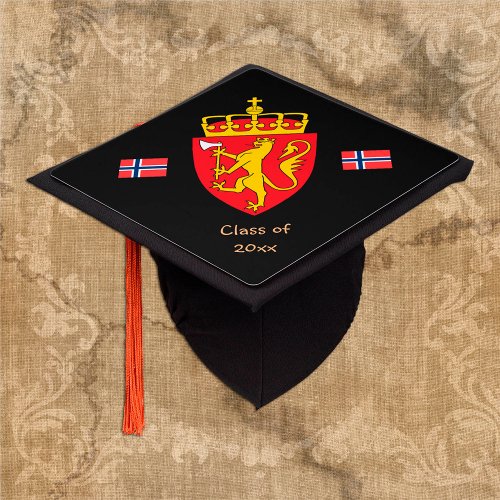 Norwegian Graduate  Norway students  University Graduation Cap Topper