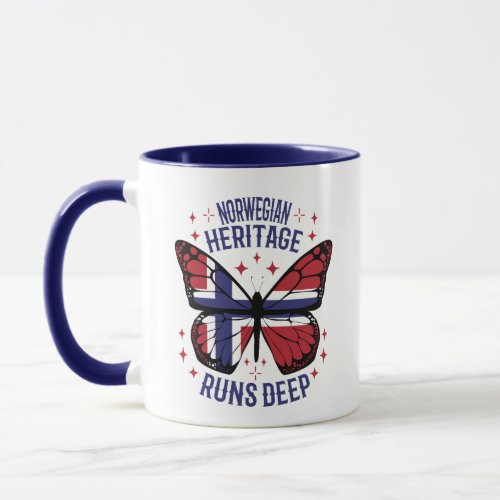 NORWEGIAN HERITAGE RUNS DEEP MUG