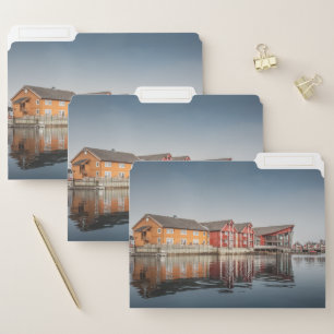Norwegian Houses File Folder