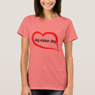 Norwegian I love you T-Shirt
