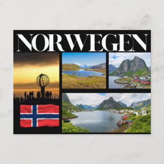 Norwegian Impressions Postcard
