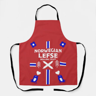 Norwegian Lefse Flatbread Apron