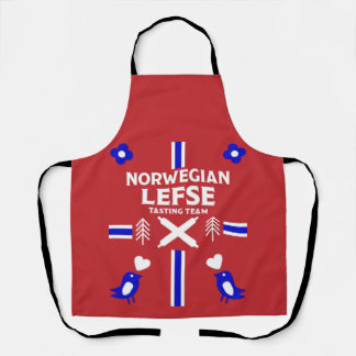 Norwegian Lefse Flatbread Apron