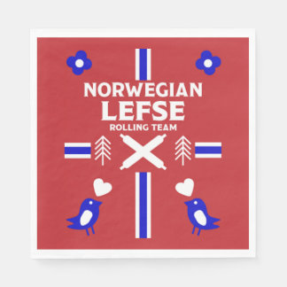 Norwegian Lefse Flatbread Napkins