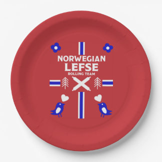 Norwegian Lefse Flatbread Paper Plates