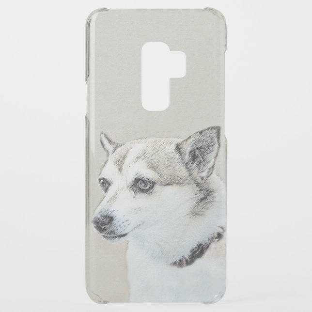 Norwegian Lundehund Painting - Original Dog Art Uncommon Samsung Galaxy Case (Back)