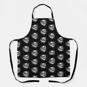 Norwegian "Merry Christmas" Lino Print Apron