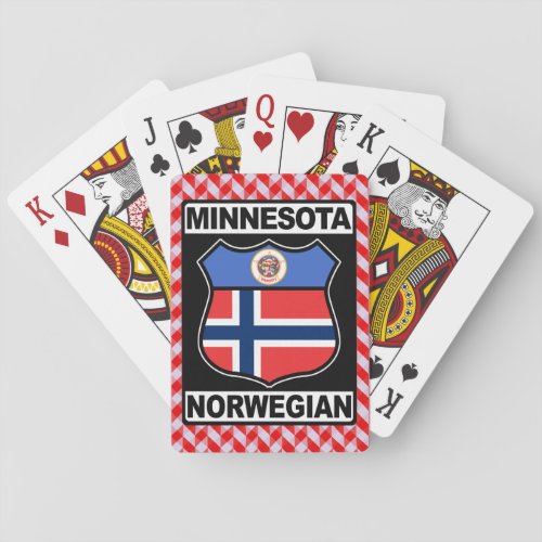 Norwegian Minnesotan American Card Deck