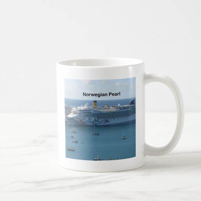 Norwegian Pearl Coffee Mug (Right)
