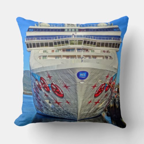 Norwegian Pearl pillow