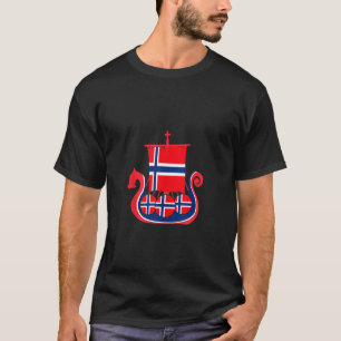 Norwegian Pirates Viking Sailing  Norway T-Shirt
