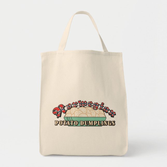 Norwegian Potato Dumplings Tote Bag (Front)