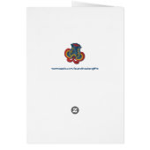 Norwegian Rosemaling Tulip Cards (Back)