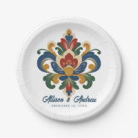 Norwegian Rosemaling Wedding