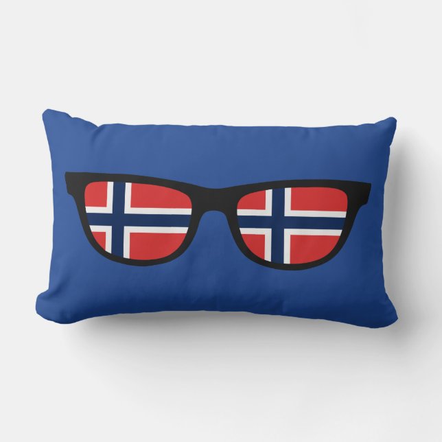 Norwegian Shades custom throw pillows (Front)