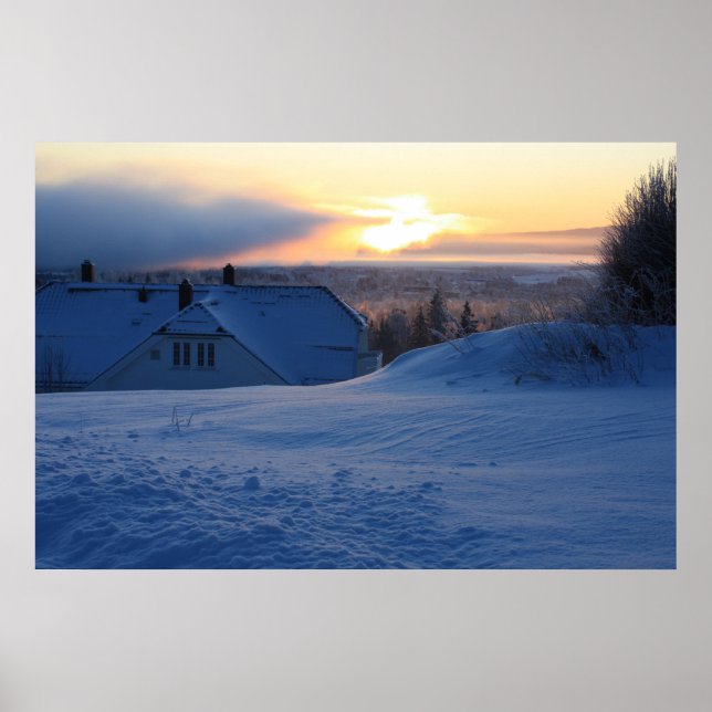 Norwegian Snow Poster (Front)
