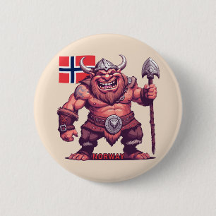 Norwegian Troll Button