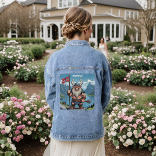 Norwegian Troll Denim Jacket
