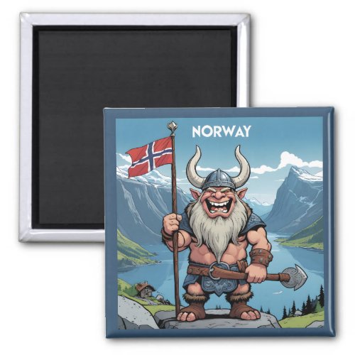 Norwegian Troll Magnet