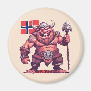 Norwegian Troll Magnet
