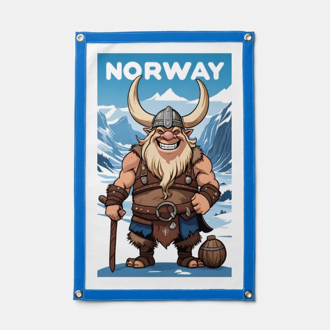 Norwegian Troll Pennant (Front)