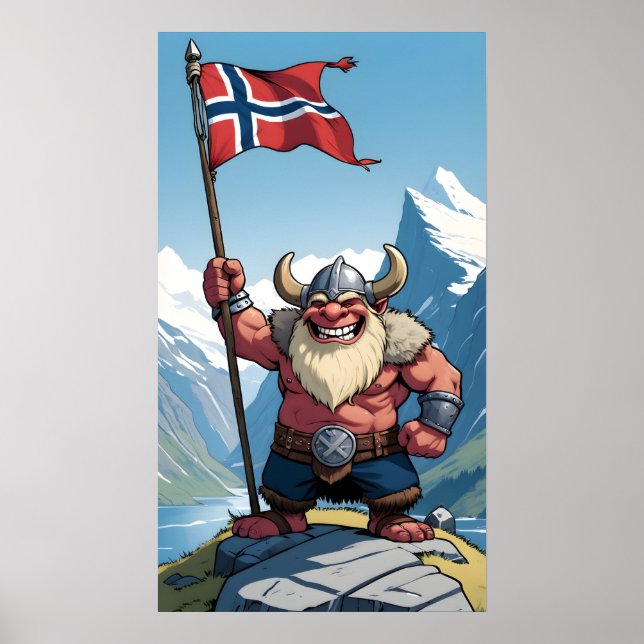 Norwegian Troll Poster (Front)