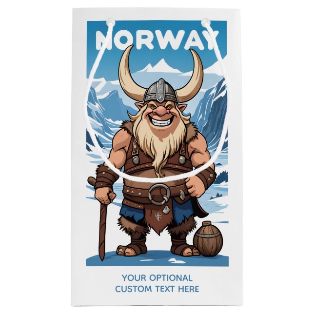 Norwegian Troll Small Gift Bag (Back)